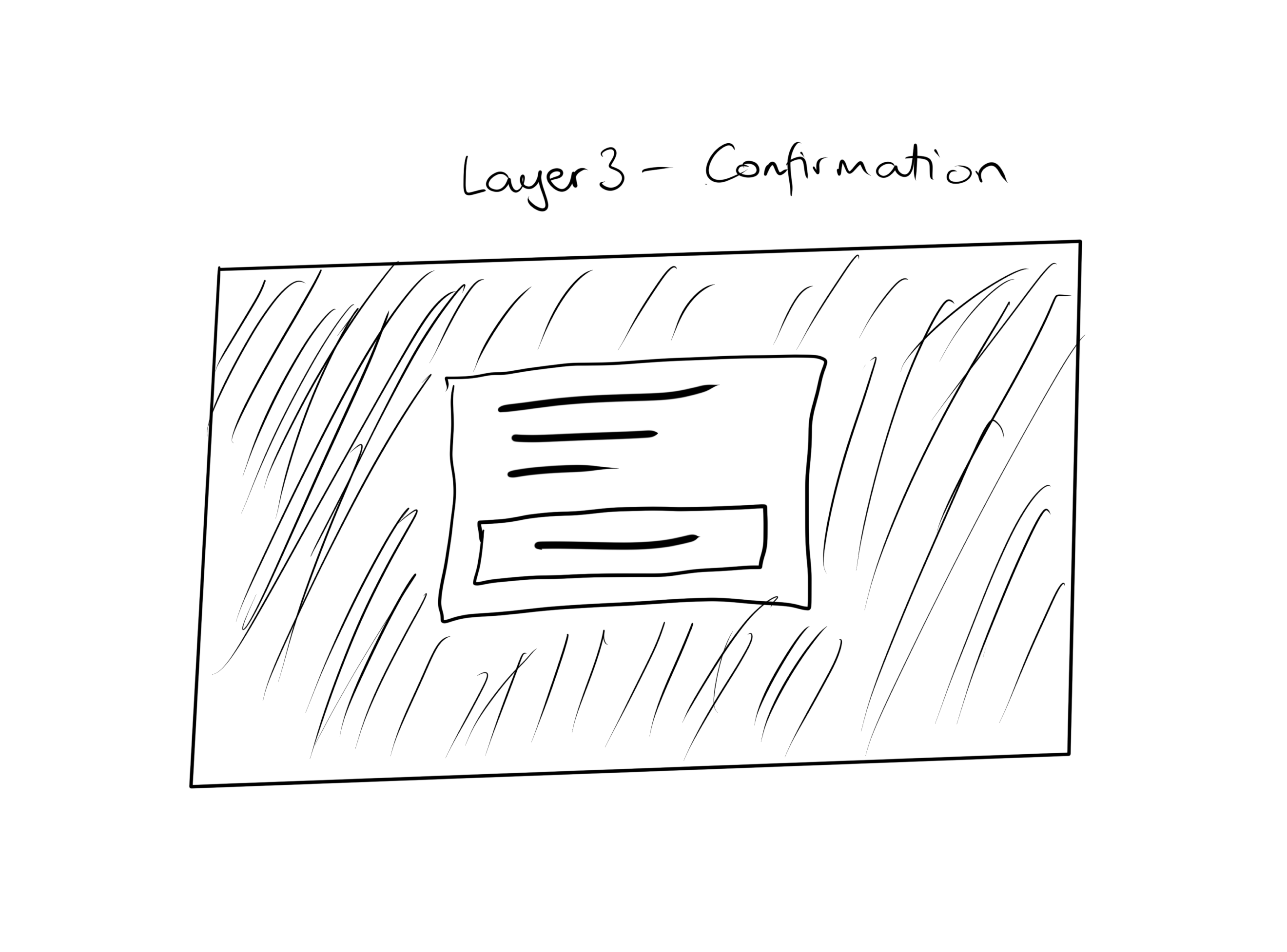 A rough wireframe sketch of the layer