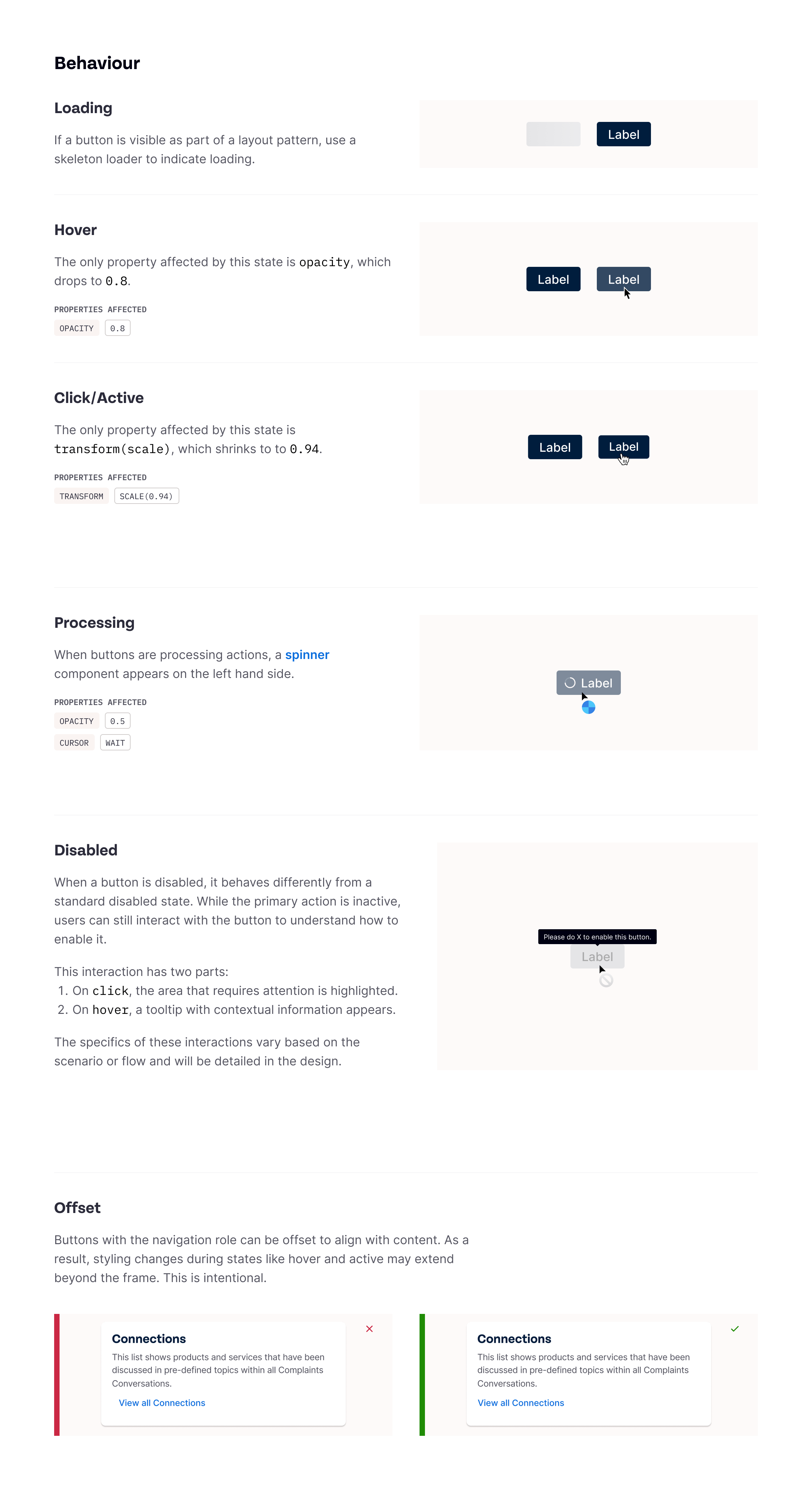 A component spec sheet generated by the plugin.