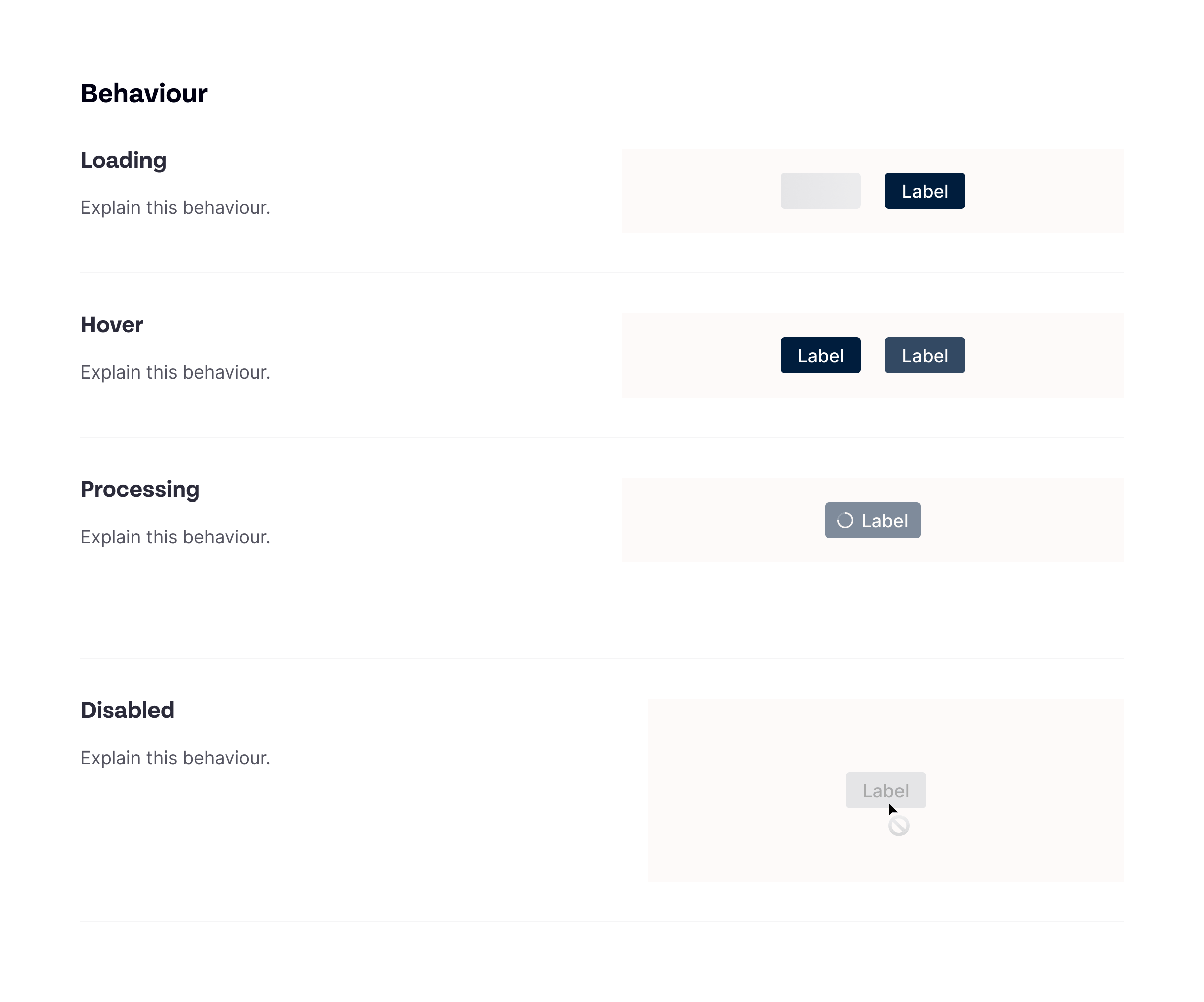 A component spec sheet generated by the plugin.