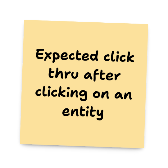 3 sticky notes showing some feedback from the testing sessions.