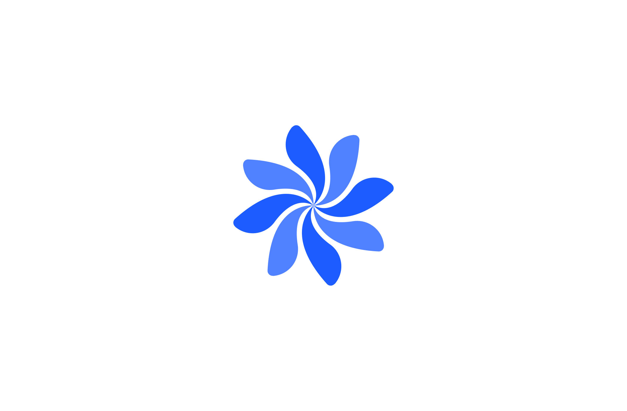 Simple Online Pharmacy Logo - Symbol in Simple Blue