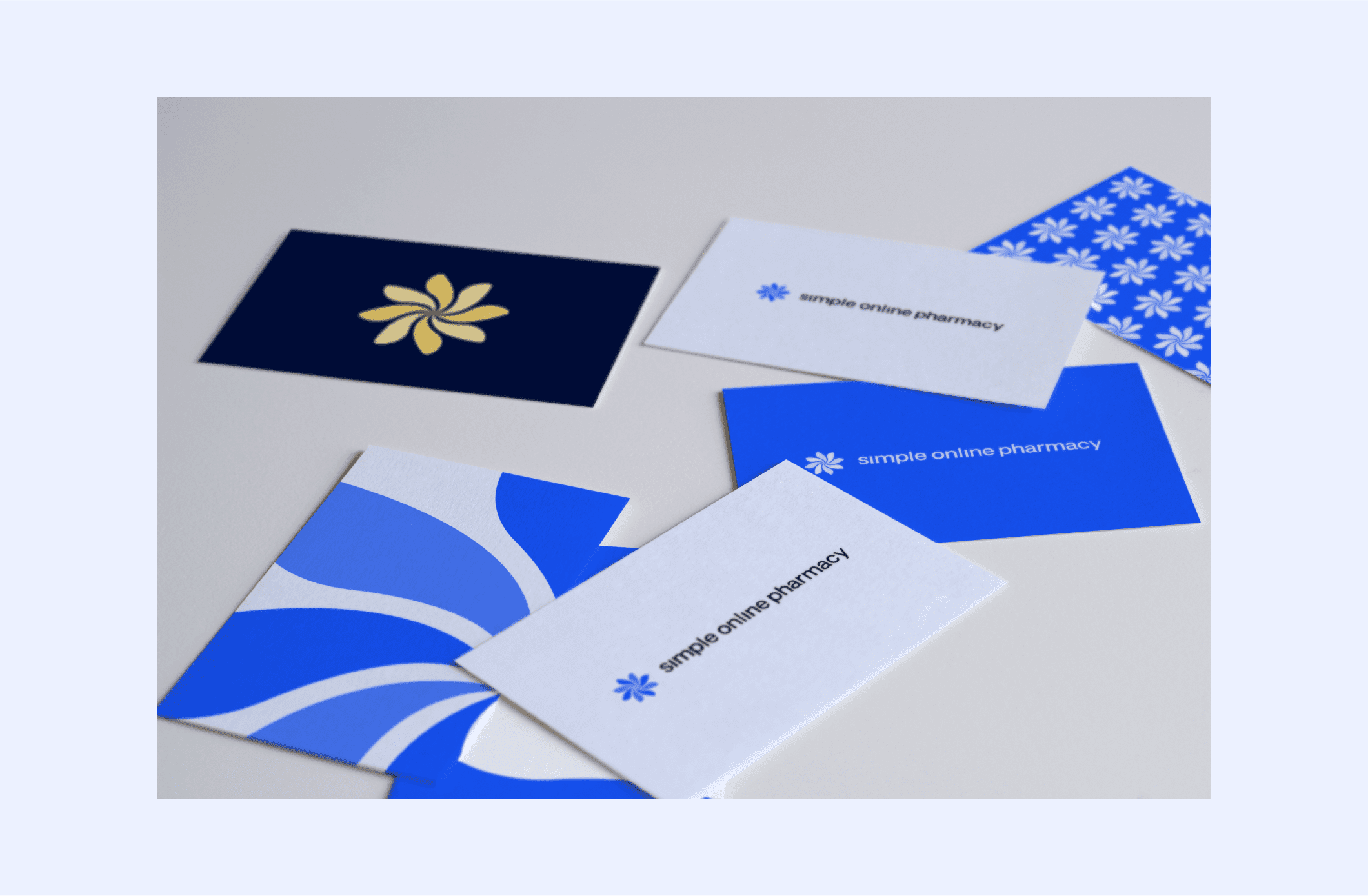 Simple Online Pharmacy - Business Cards